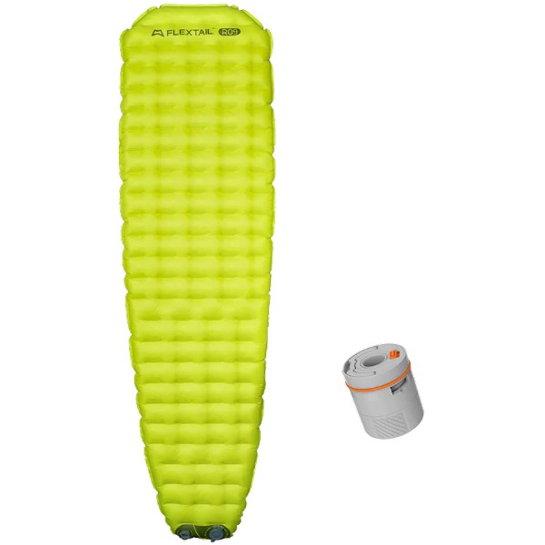 Фото - Туристичний килимок Flextail Tiny Slleeping Pad R09 AVS Mummy, розмір L Green (6975755966694)