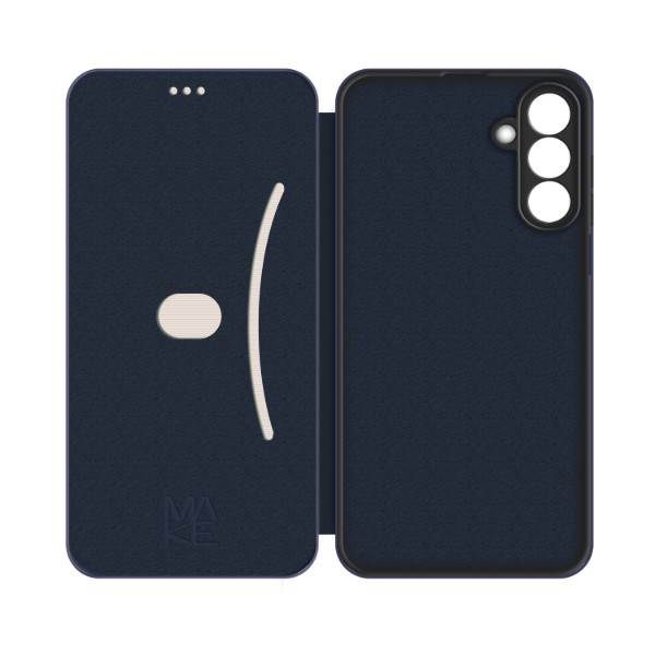 Фото - Чехол для смартфона MAKE Flip for Samsung A27, Blue (MCP-SA27BL)