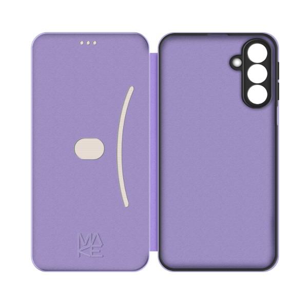 Фото - Чехол для смартфона MAKE Flip for Samsung A27, Lilac (MCP-SA27LC)