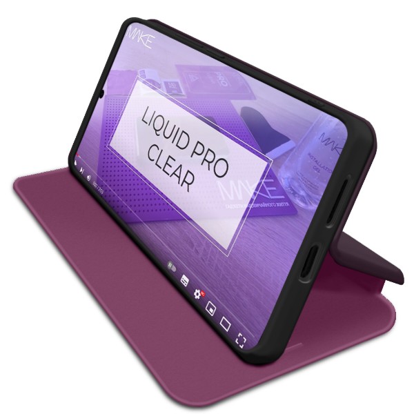 Фото - Чехол для смартфона MAKE Flip for Xiaomi 17T, Violet (MCP-X17TVL)