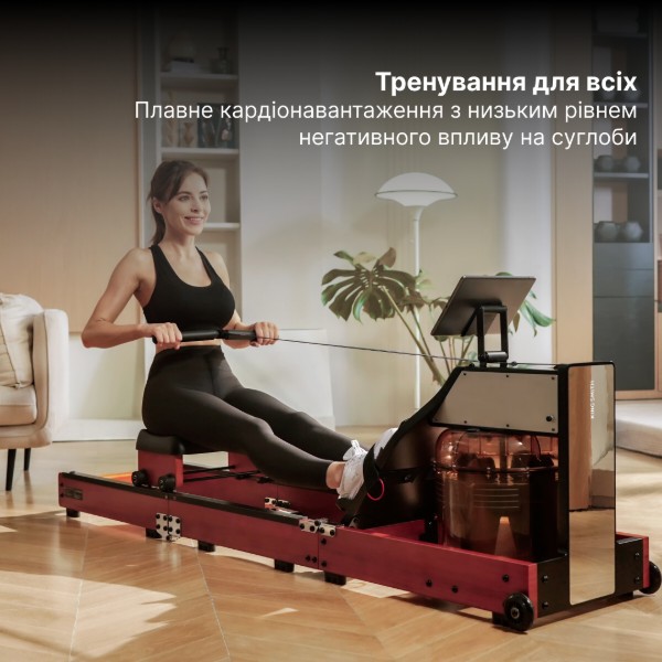 Фото - Гребной тренажер KingSmith WM10 (RMWM10F) черный орех