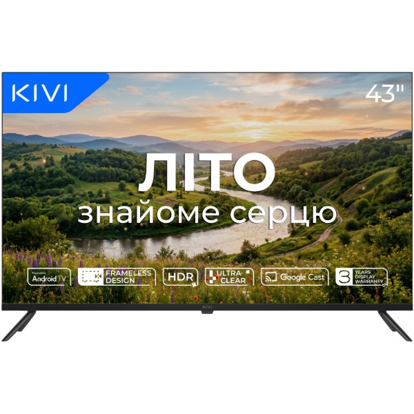 Фото - Телевизор KIVI 43U770QB Фото - Телевизор KIVI 43U770QB