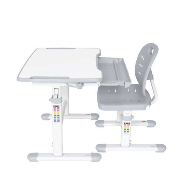 Фото - Комплект меблів шкільний 3 елементи FunDesk Piccolino III Grey