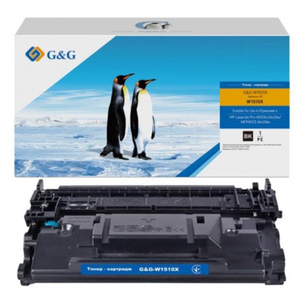 Фото - Картридж-тонер G&G for HP 151X LJ M4003/MFP 4103 Black (G&G-W1510X)