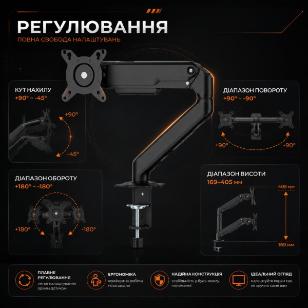 Фото - Крепление настольное Logan GL-2 17" - 32"