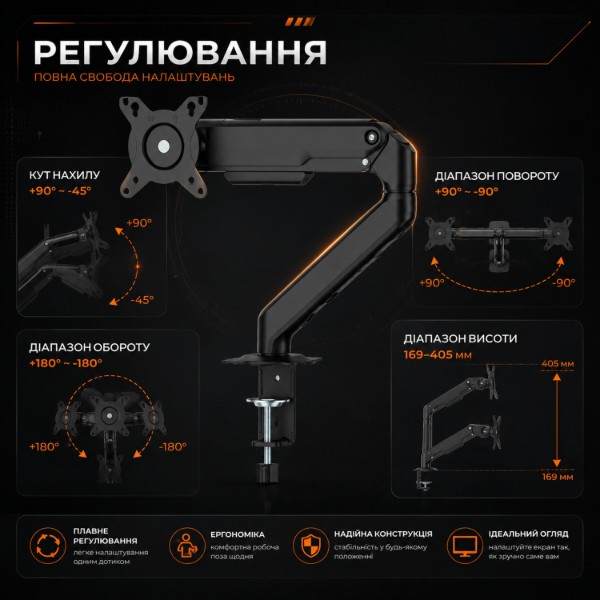 Фото - Кріплення настільне Logan GL-2