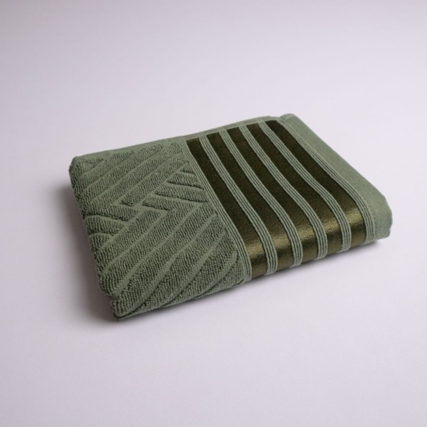 Фото - Полотенце для рук GM Textile махровое Soft хаки 40х70
