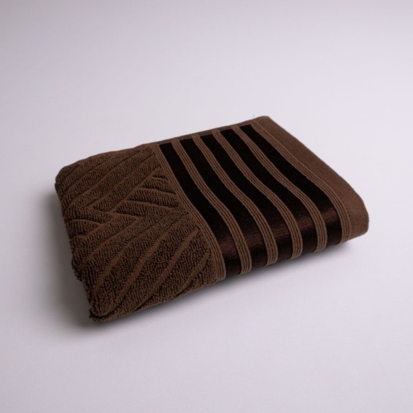 Фото - Полотенце для рук GM Textile махровое Soft кофе 40х70