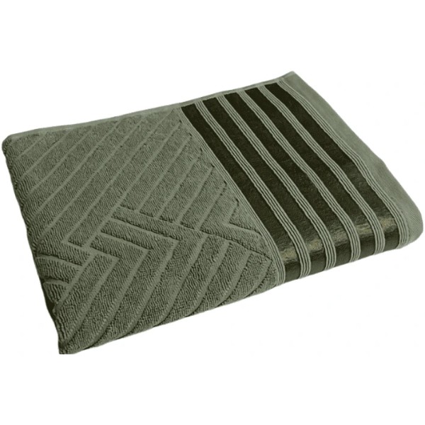 Фото - Полотенце для лица GM Textile махровое Soft хаки 50х90