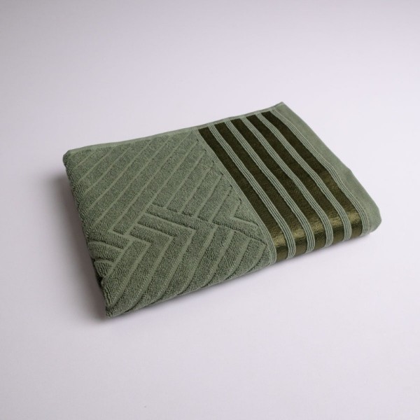Фото - Полотенце для лица GM Textile махровое Soft хаки 50х90