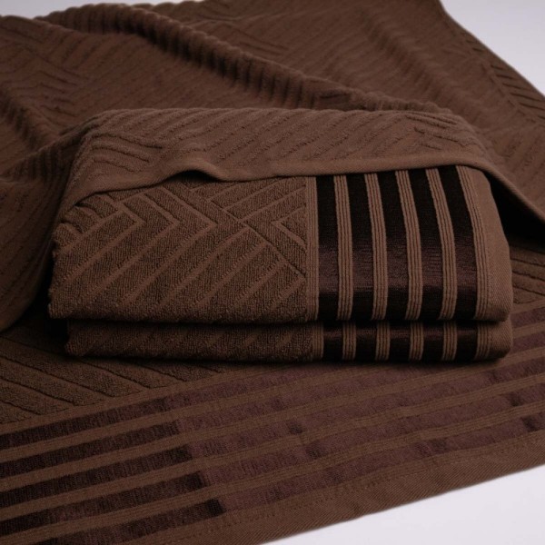 Фото - Полотенце для лица GM Textile махровое Soft кофе 50х90