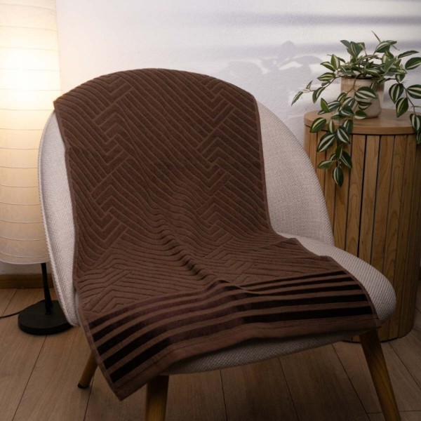 Фото - Полотенце для лица GM Textile махровое Soft кофе 50х90
