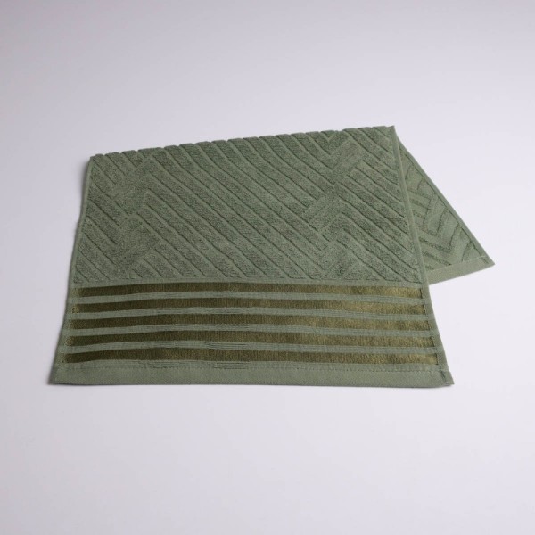 Фото - Полотенце для лица GM Textile махровое Soft хаки 50х90