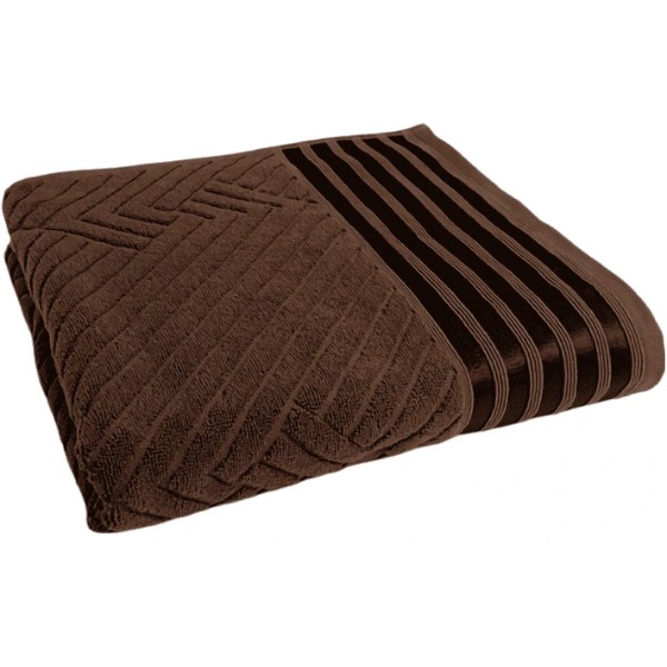 Фото - Полотенце банное GM Textile махровое Soft кофе 70х140
