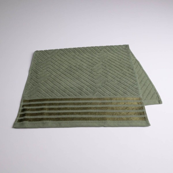 Фото - Полотенце банное GM Textile махровое Soft хаки 70х140