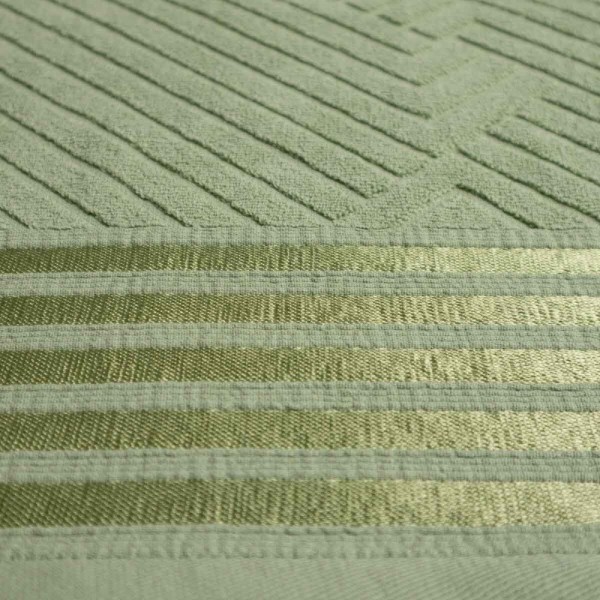 Фото - Полотенце банное GM Textile махровое Soft серо-зеленое 70х140