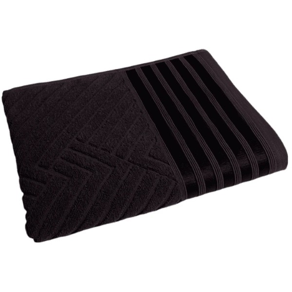 Фото - Рушник для обличчя GM Textile махровий Soft темно-шоколадний 50х90