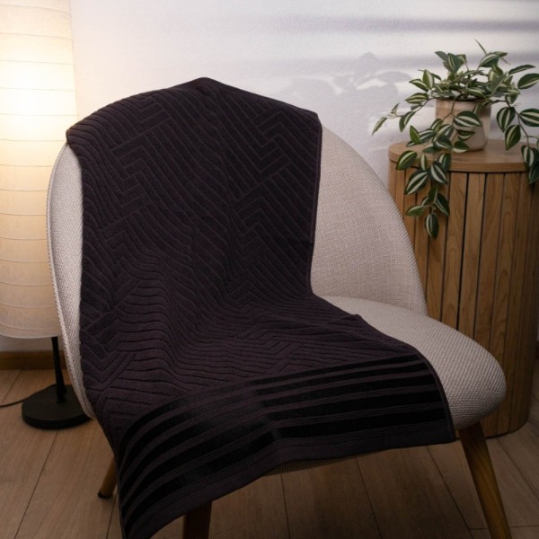 Фото - Полотенце банное GM Textile махровое Soft темно-шоколадное 70х140
