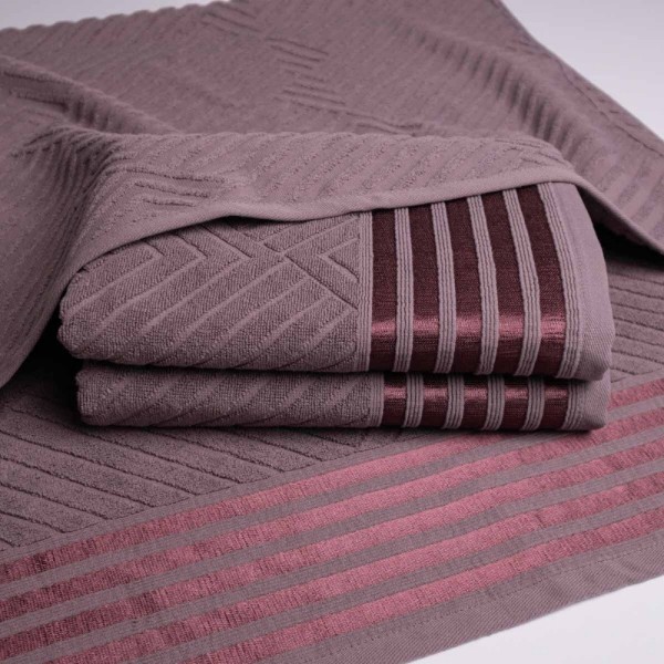Фото - Полотенце для рук GM Textile махровое Soft пыльно-розовое 40х70