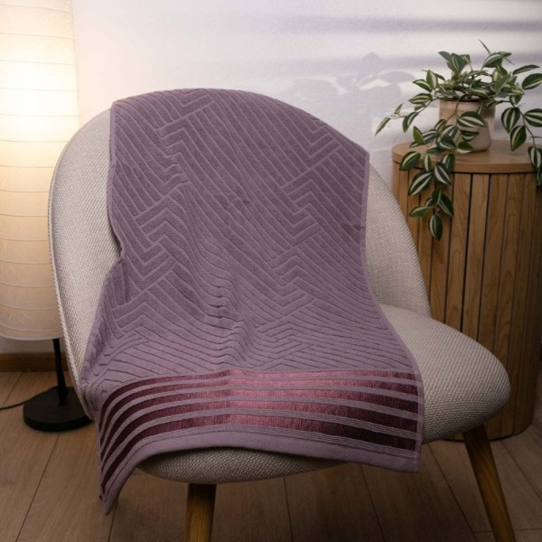 Фото - Полотенце для лица GM Textile махровое Soft пыльно-розовое 50х90