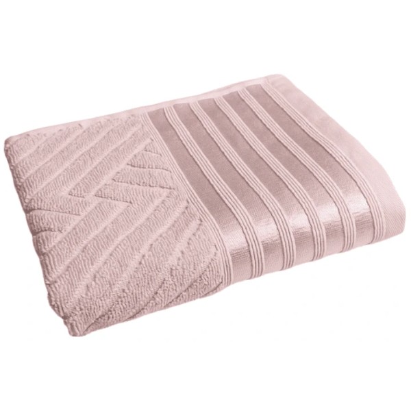 Фото - Рушник для рук GM Textile махровий Soft рожевий 40х70