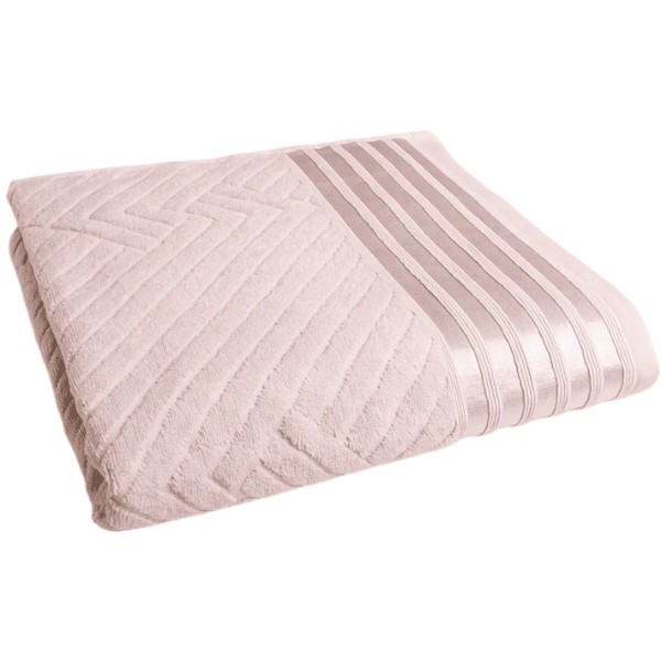 Фото - Полотенце банное GM Textile махровое Soft розовое 70х140