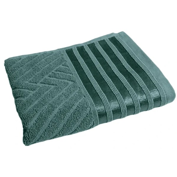 Фото - Рушник для рук GM Textile махровий Soft морська хвиля 40х70