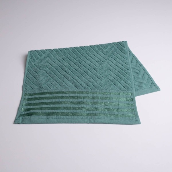 Фото - Рушник для рук GM Textile махровий Soft морська хвиля 40х70