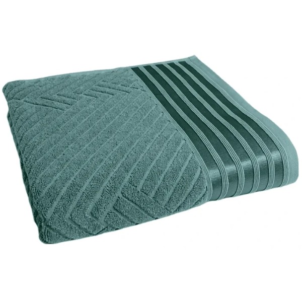 Фото - Рушник банний GM Textile махровий Soft морська хвиля 70х140