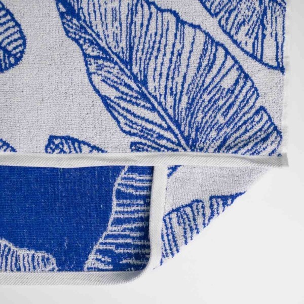 Фото - Полотенце банное GM Textile махровое синее Перо 70х140