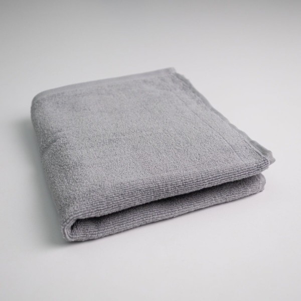 Фото - Рушник для обличчя GM Textile махровий сірий Лаванда 50х90