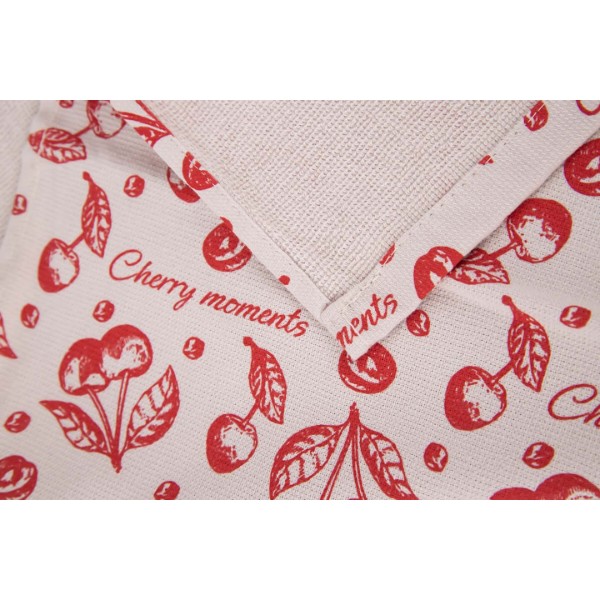 Фото - Набір рушників GM Textile кухонних махрових Вишні 40х60 см 3шт. (5714703033351)