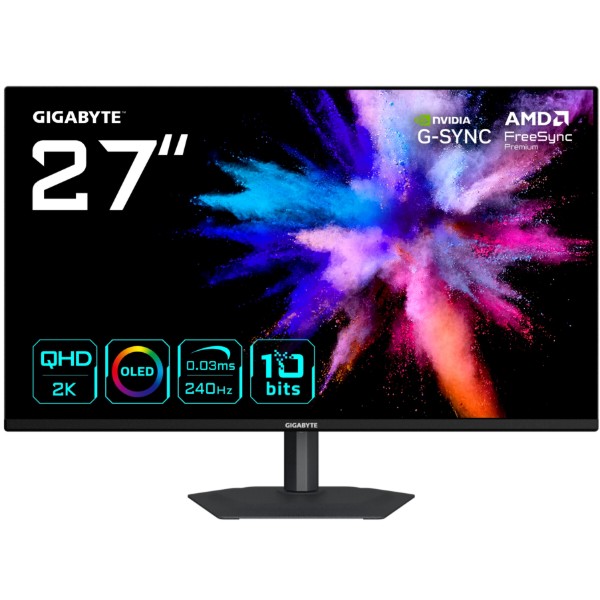 Фото - Монітор ігровий Gigabyte GO27Q24A Фото - Монітор ігровий Gigabyte GO27Q24A