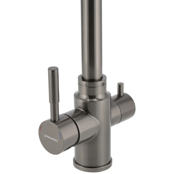 Фото - Смеситель кухонный GRANADO Badalona LUX PVD black