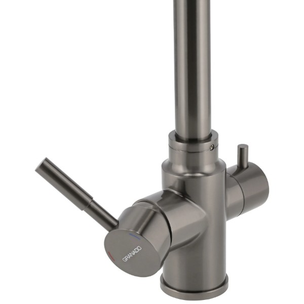 Фото - Смеситель кухонный GRANADO Badalona LUX PVD black