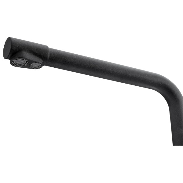 Фото - Смеситель кухонный GRANADO Badalona LUX black shine
