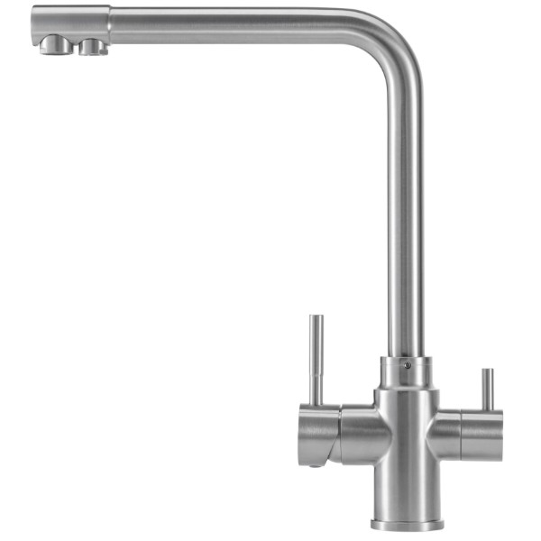 Фото - Смеситель кухонный GRANADO Badalona LUX inox