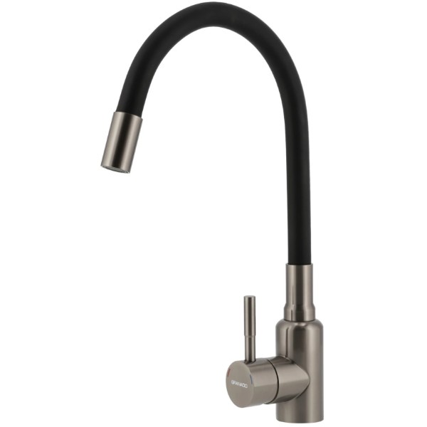 Фото - Смеситель кухонный GRANADO Burela PVD black black Фото - Смеситель кухонный GRANADO Burela PVD black black