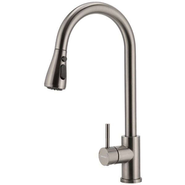 Фото - Смеситель кухонный GRANADO Campo LUX PVD black