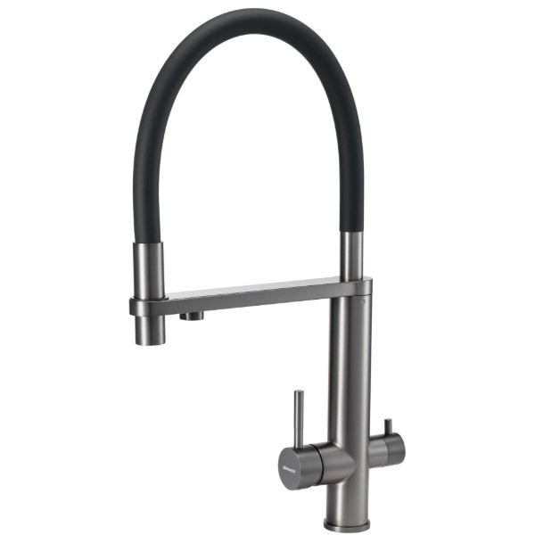 Фото - Смеситель кухонный GRANADO Hita PVD black