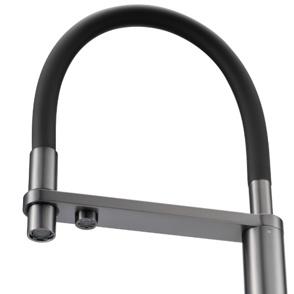 Фото - Смеситель кухонный GRANADO Hita PVD black