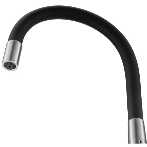 Фото - Смеситель кухонный GRANADO Lerma inox black
