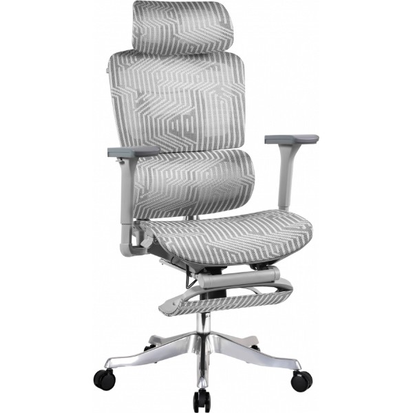 Фото - Крісло офісне GT Racer B-524 Gray/Light Gray