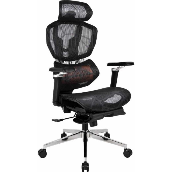Фото - Крісло для геймерів GT Racer X-7002 Black/Gray/Gray (Massage)