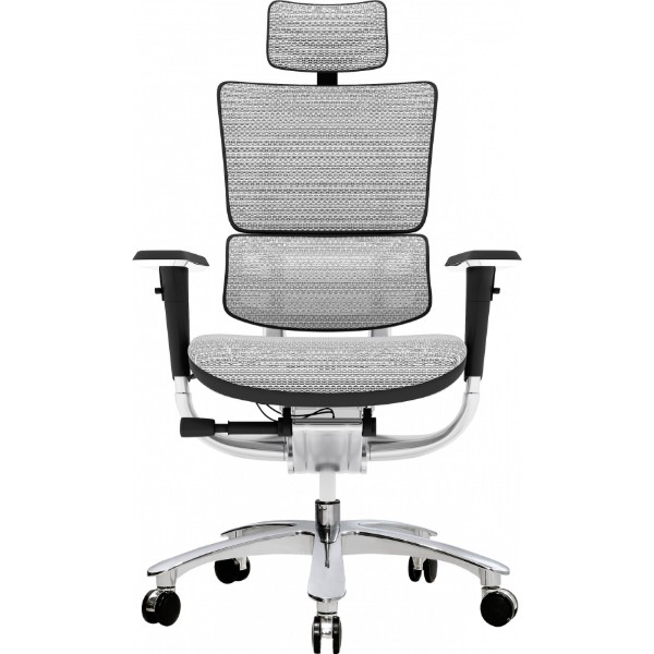 Фото - Кресло офисное GT Racer X-801A Light Gray (W17-1)