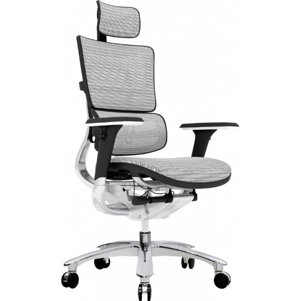 Фото - Кресло офисное GT Racer X-801A Light Gray (W17-1)