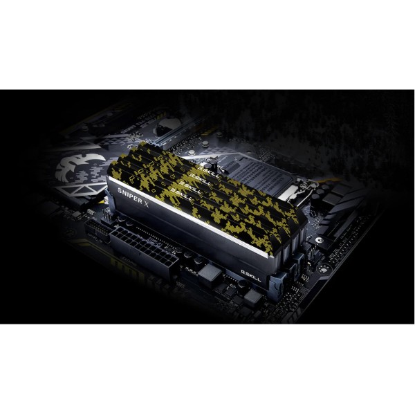 Фото - Память DDR G.Skill Sniper X Digital Camo DDR4-3200 16GB (2x8GB) (F4-3200C16D-16GSXKB)