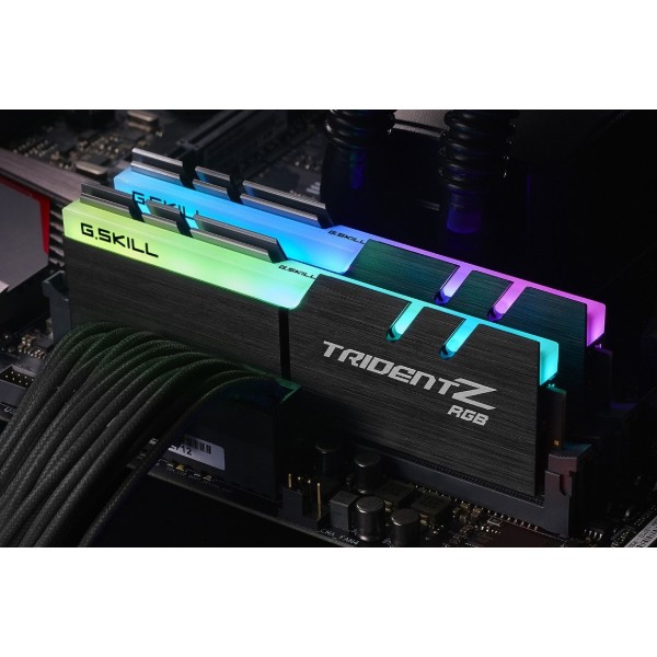 Фото - Память DDR G.Skill Trident Z RGB DDR4-3200 16GB (2x8GB) (F4-3200C16D-16GTZRX)