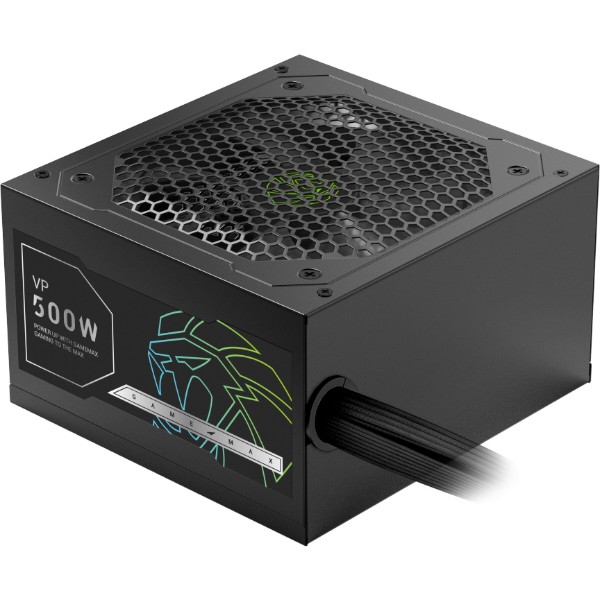 Фото - Блок питания для ПК Gamemax 500W, 80+ Bronze (VP 500S BK)