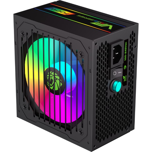 Фото - Блок питания для ПК Gamemax 700W, 80+ Bronze (VP 700S BK-RGB)